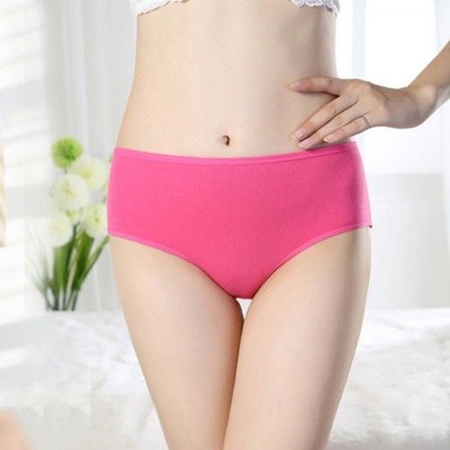 Womens Multi Colors Cotton Briefs