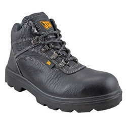 Brown Safety Shoes Pure Black