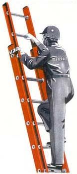 Two Section Extension Ladder