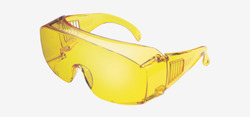 Yellow Safety Goggles