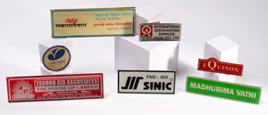 Domed Labels And Chest Badges