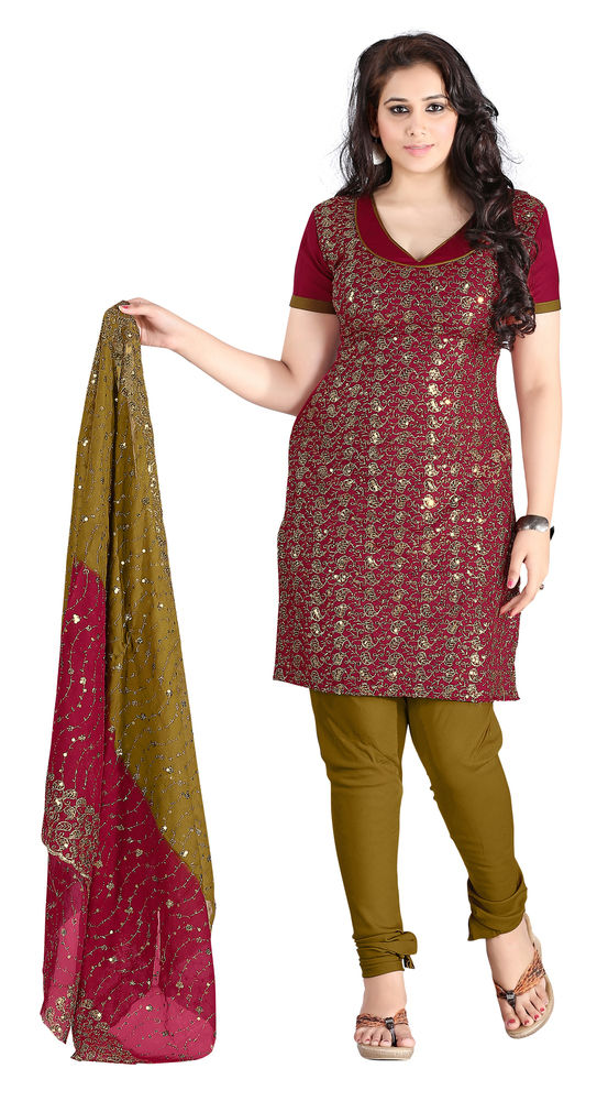 Designer Salwar Kameez - Color: Multi-Color