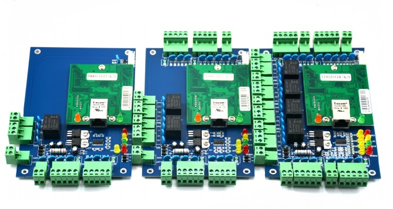 Web Access Control Boards - PCB Material, ACB-00 Controller, 1/2/4 Doors, TCP/IP, Web & App Control
