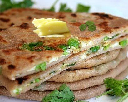 Stuffed Paneer Parathas