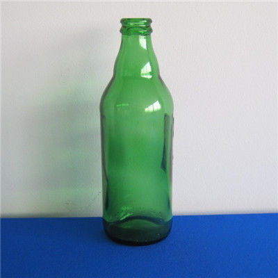 Durable Green Glass Beer Bottles