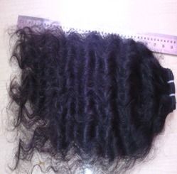 Human Hair Wefting (Wavy) 