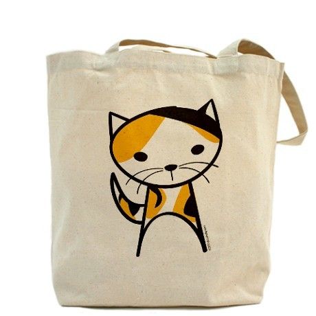 Calico Cotton Carry Bags