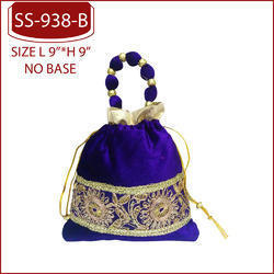 Blue Potli Bag