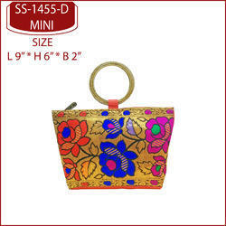 Mini Brocade Hand Bag