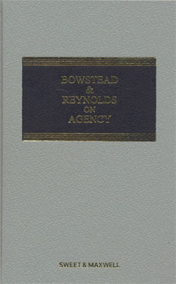 Bowstead And Reynolds On Agency Book