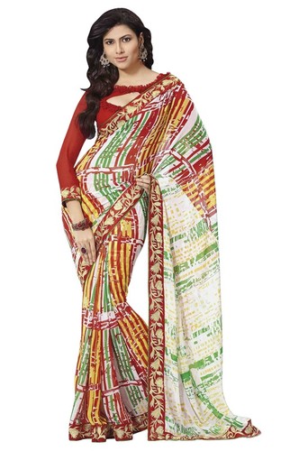 Printed Saree