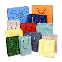 handmade paper bags