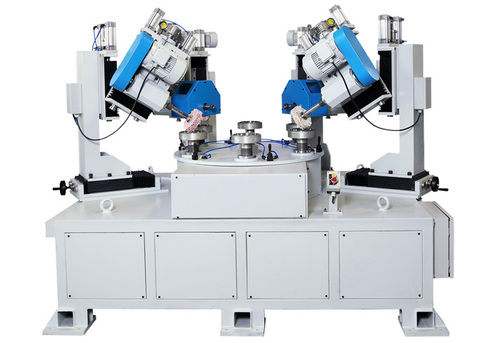 Rotary Four Head Inside Polishing Machine For Lids And Plates Indoor Furniture