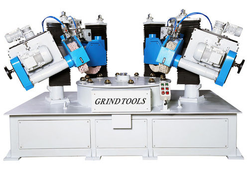 Rotary Table Four Head Polishing Machine for Flanges