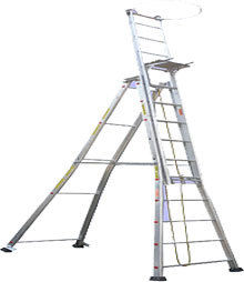 Self Supporting Extendable Ladders