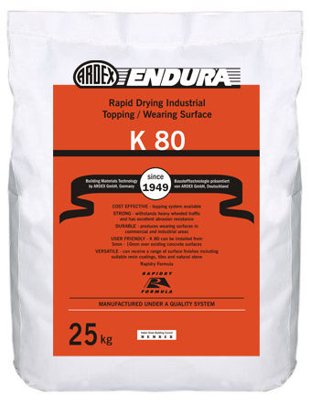 K 80 Rapid Drying Industrial Topping Compound