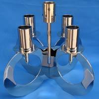 Aluminum Taper Candle Holders