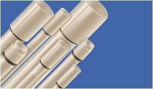 Column Pipe - High Quality Virgin PVC Resin, 3 Meters Long, Ivory White , Leak Proof and Easy to Install