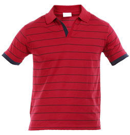 Cotton Strip T Shirt