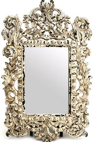 Carved Antique Mirror