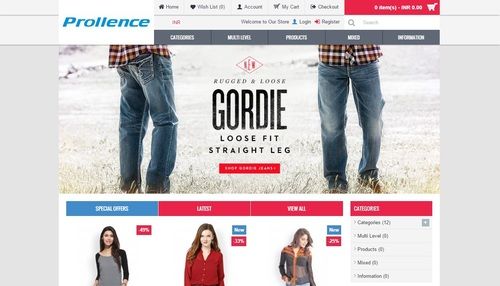 E-Commerce Web Portal Design Services