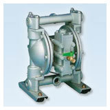 Air Operated Double Diaphragm Pump - Polypropylene and Stainless Steel, Up to 800 LPM Performance, Non-Lubricating Air Valve System