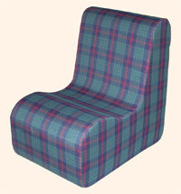 Contour Sofa - High Density Foam Exclusive S-Shaped Design Durable and Lightweight with Insect Repellant Upholstery