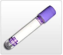 EDTA Tube - K3/K2EDTA Additive, Safety Enclosure for Cell Counters, Preserves Cell Morphology and Prevents Coagulation