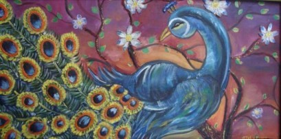 Peacock Painting