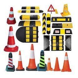 Road Safety Cones And Speed Breakers