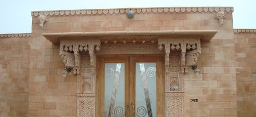 Stone Door Frame - Premium Stone Craftsmanship | Unique Designs, Rich Finishing, Aesthetic Enhancement