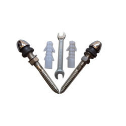 Brass Rack Bolt Screw Pair