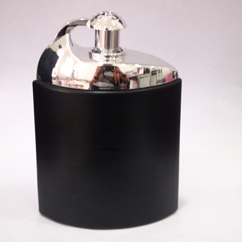 Black Glass Perfume Bottle