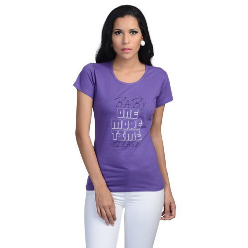 Ladies Round Neck T Shirt