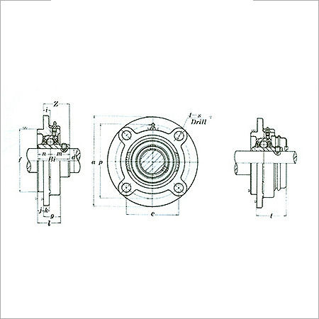 UCFC Flange Cartridge Bearings Units