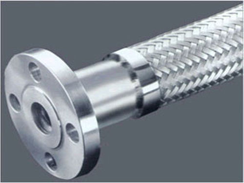 Braided Hose Assembly with Flange