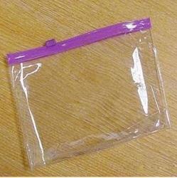 PVC Zipper Poly Bag