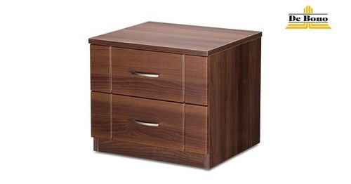 Checkers Bedside Table In Walnut