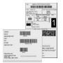 Laserjet Labels - High Quality Paper , True Blue Secured Print , Dimensionally Accurate