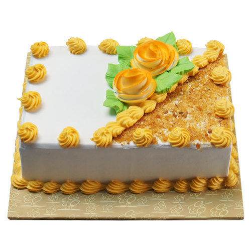 Rectangular Butterscotch Treat Cake