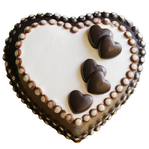 Heart-To-Heart Chocolate Cake