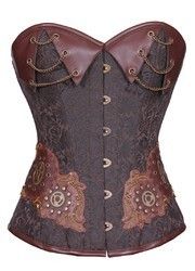 Embroideria Uno Steampunk Overbust Corset