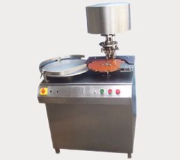 Semi Automatic Vial Cap Selling Machine With Turn Table