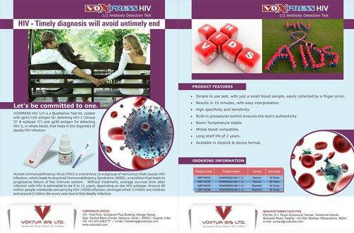 Voxpress Rapid HIV Test Kit