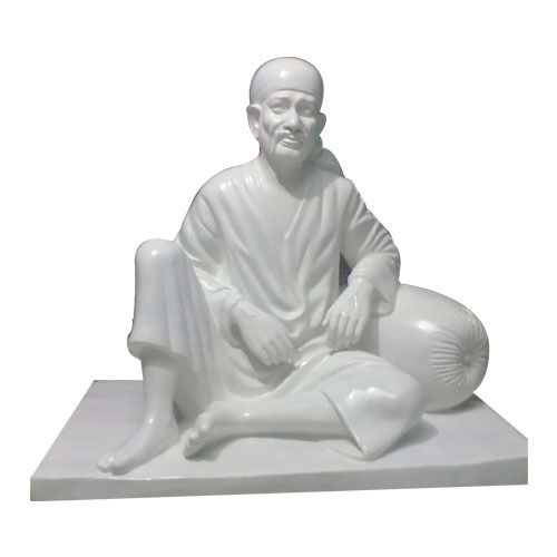 White Sai Baba Statue