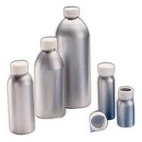 Silver Plastic Bottle