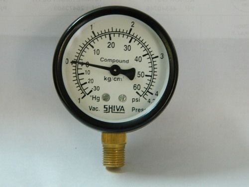 Compound Gauge 3 Inch Dial