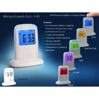 Mini Push Panel Clock Tablets