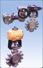 Brown Butterfly Valves