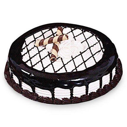 Mocha Checkered Cake